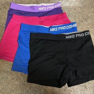Lot of compression shorts